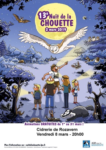 Nuit De La Chouette Cidrerie De Rozavern